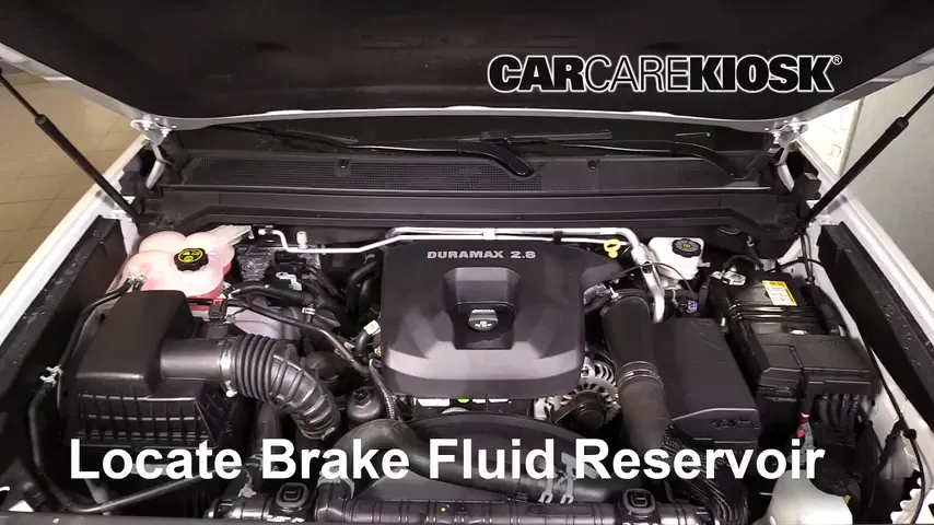 2017 GMC Canyon SLE 2.8L 4 Cyl. Turbo Diesel Crew Cab Pickup Brake Fluid